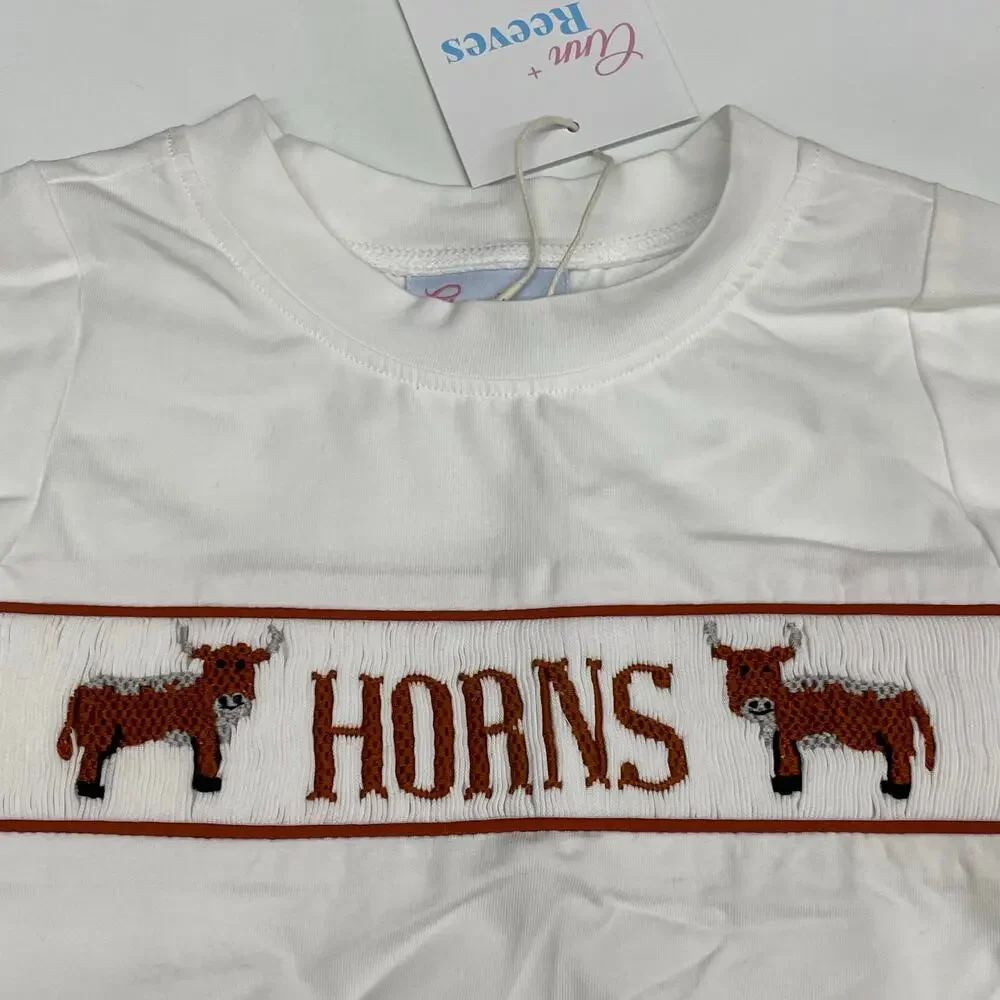 NWT Ann + Reeves Size 7 How Bout Them Horns Set